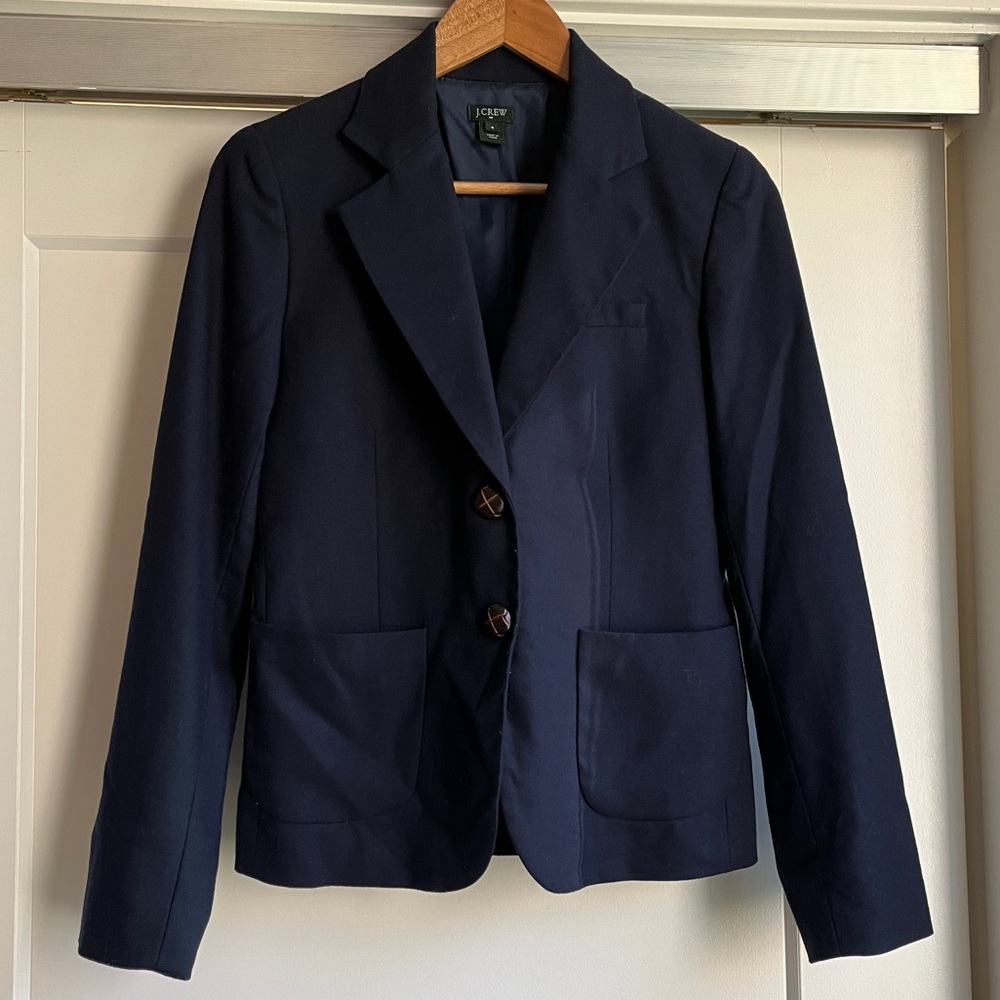 J.Crew Navy Blazer